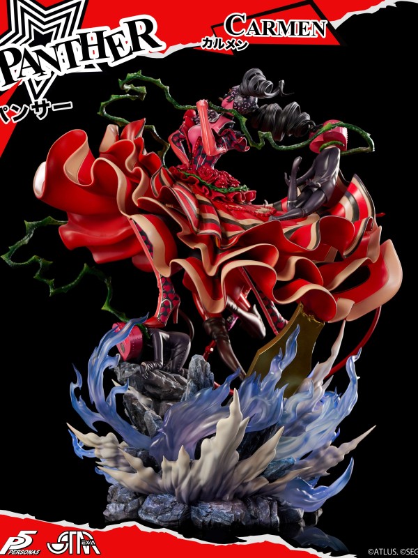 STAREXVA Studio Persona 5 Anne Takamaki Panther with Carmen Hot Sexy 1/6 Statue